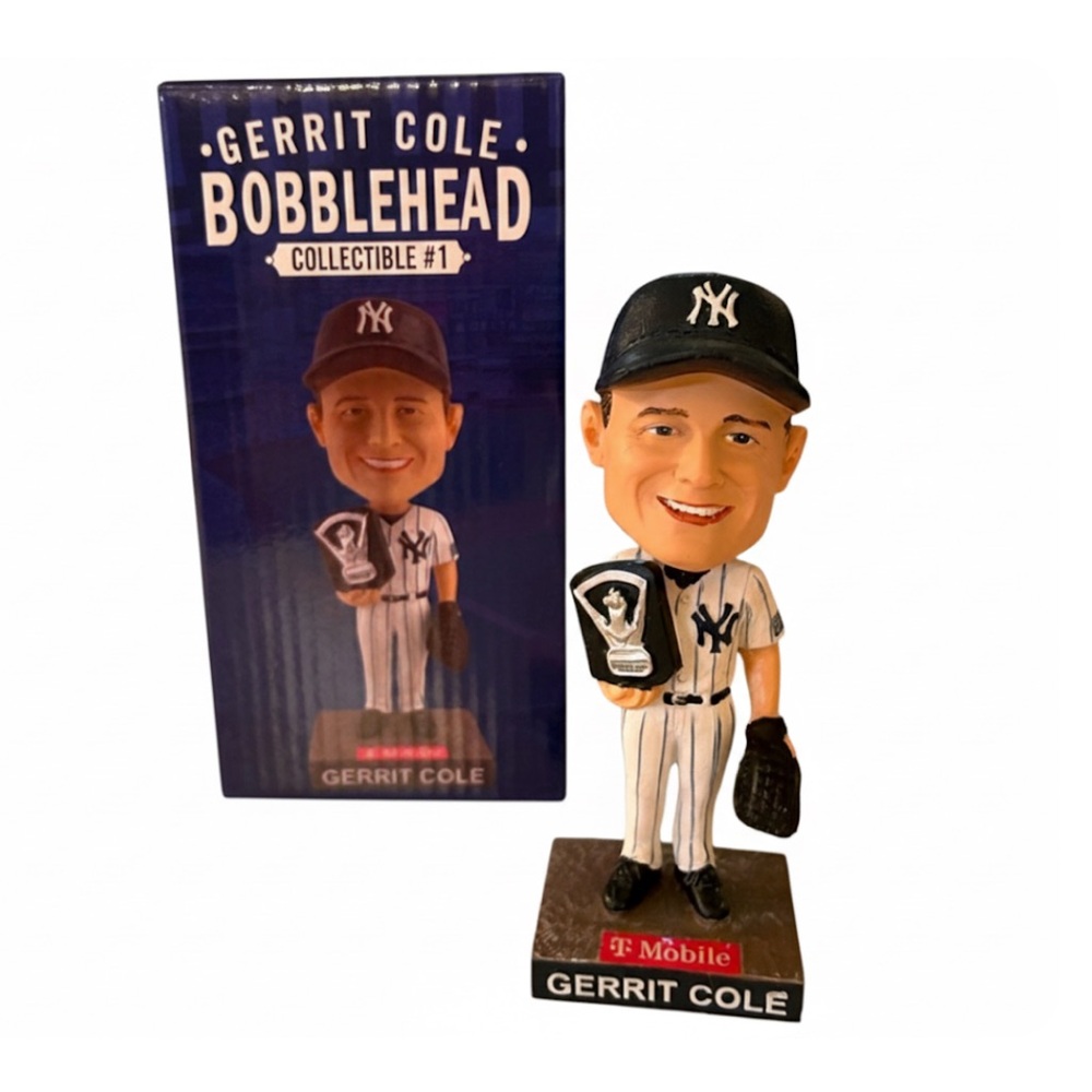 Brand New Unopened Yankees Gerrit Cole Cy Young Bobblehead